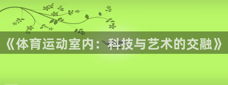 77体育官网：《体育运动室内：科技与艺术的交融》